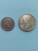 Munten Albert I, Postzegels en Munten, Ophalen, Zilver, Setje, Zilver