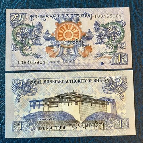 Bhutan - 1 Ngultrum 2013 - Pick 27b - UNC, Timbres & Monnaies, Billets de banque | Asie, Billets en vrac, Asie du Sud, Enlèvement ou Envoi
