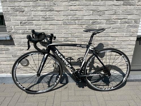 Thompson R-7200 racefiets, Fietsen en Brommers, Fietsen | Racefietsen, Zo goed als nieuw, 28 inch, Carbon, Ophalen