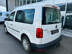 Volkswagen Caddy 1.4 benzine + CNG 1ste eigenaar, Auto's, 4 deurs, Monovolume, Wit, Leder