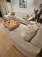 Lederen zetel/zithoek met longchair, Enlèvement