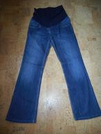 Lange zwangerschapsbroek jeans maat 42, Gedragen, Blauw, Maat 42/44 (L), Broek of Spijkerbroek