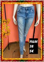Skinny jeans 38.  H&M, H&M, Blauw, Ophalen of Verzenden, Zo goed als nieuw