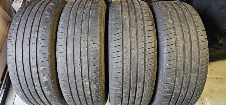 4 x gebruikte in goede staat zomer banden : Maat 225/60R17, Auto-onderdelen, Banden en Velgen, Band(en), Zomerbanden, 17 inch