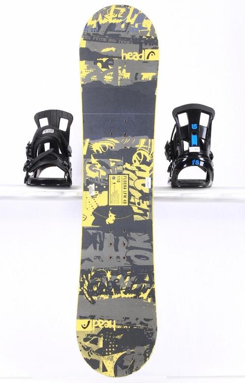 110 cm kinder snowboard HEAD FLOCKA LFW 4D, yellow, woodcore, Sport en Fitness, Snowboarden, Gebruikt, Board, Verzenden