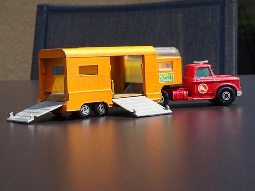 Camion Dodge avec remorque chevaux - Matchbox Kingsize, Hobby & Loisirs créatifs, Voitures miniatures | Échelles Autre, Utilisé