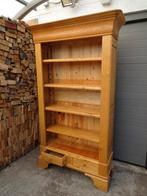 Boekenkast, Huis en Inrichting, Ophalen, Gebruikt, Eikenhout, Met lade(s)