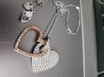 Swarovski ketting 45euro, Handtassen en Accessoires, Kettingen, Ophalen, Gebruikt, Overige materialen, Met strass