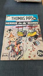 Thomas Pips - Herrie in de “ronde”., Gelezen, Eén stripboek, Ophalen of Verzenden, Buth