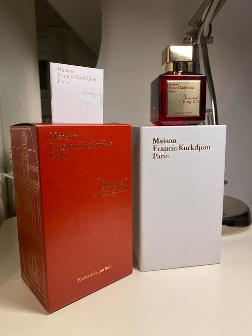 Maison Francis Kurkdijan Baccarat Rouge 540 98%vol (extrait), Bijoux, Sacs & Beauté, Beauté | Parfums, Neuf, Enlèvement ou Envoi