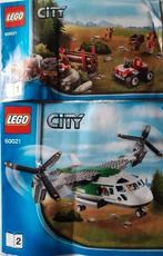 Lego City 60021 Hefschroef vrachtvliegtuig, Kinderen en Baby's, Speelgoed | Duplo en Lego, Ophalen of Verzenden, Zo goed als nieuw