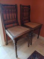 2  stoelen neogotiek eind 1800, Enlèvement