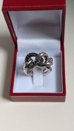 Swarovski ring, Ophalen of Verzenden, Zo goed als nieuw, Zilver, Zilver