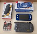 Nintendo Switch Lite – Blauw Bundel (Nieuw Staat), Ophalen of Verzenden, Zo goed als nieuw