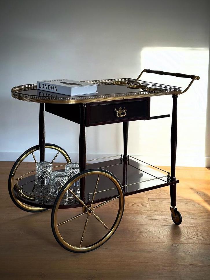 Serveerwagen, Huis en Inrichting, Barren, Zo goed als nieuw, Ophalen