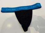 Herenstring Calvin Klein nieuw, Kleding | Heren, Ondergoed, Verzenden, Zwart, Calvin Klein, Slip