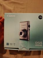 appareil photo numérique Canon IXUS 220 HS  argenté 12MP, Audio, Tv en Foto, Fotocamera's Analoog, Ophalen of Verzenden, Zo goed als nieuw
