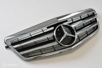 Grille + embleem Mercedes-Benz E-klasse W212 ('09-'13)