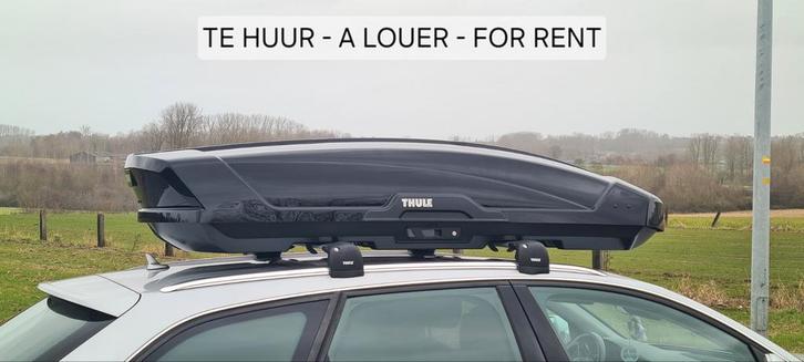 Dakkoffer thule motion XT XL met 500l inhoud TE HUUR, Auto diversen, Dakkoffers, Zo goed als nieuw, Ophalen of Verzenden