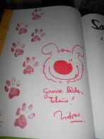 Dessin dédicacé de Zidrou pour Sac à puces 2 eo, Livres, Enlèvement ou Envoi