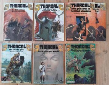 Strips van de stripreeks Thorgal 1, 2, 3, 4 en 5 beschikbaar voor biedingen