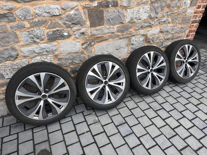 Renault Scenic 4 alu velgen en Michelin Alpin 5 winterbanden, Auto-onderdelen, Banden en Velgen, Banden en Velgen, Winterbanden