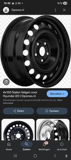 Velgen zwarte 185/65 r15, Ophalen of Verzenden