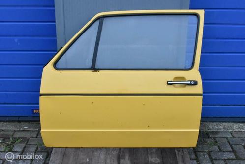 Portier LV 3-drs oud type scharnier VW Golf I ('76-'78), Auto-onderdelen, Carrosserie, Deur, Volkswagen, Voor, Links, Gebruikt