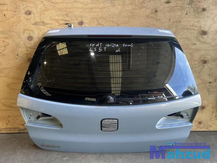 SEAT IBIZA 3 LS5T Blauw achterklep 2002-2009, Auto-onderdelen, Carrosserie, Deur, Seat, Achter, Gebruikt