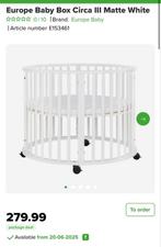 Baby box Rond witte . kan nog gebruikt worden, Kinderen en Baby's, Babyparken, Ophalen, Zo goed als nieuw, Rond