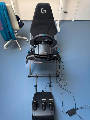 Logitech G923 trueforce XBOX & Playseat challenge X beschikbaar voor biedingen