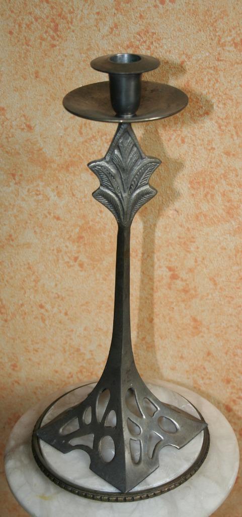 Art Deco kandelaars (paar), Antiek en Kunst, Antiek | Kandelaars, Ophalen of Verzenden
