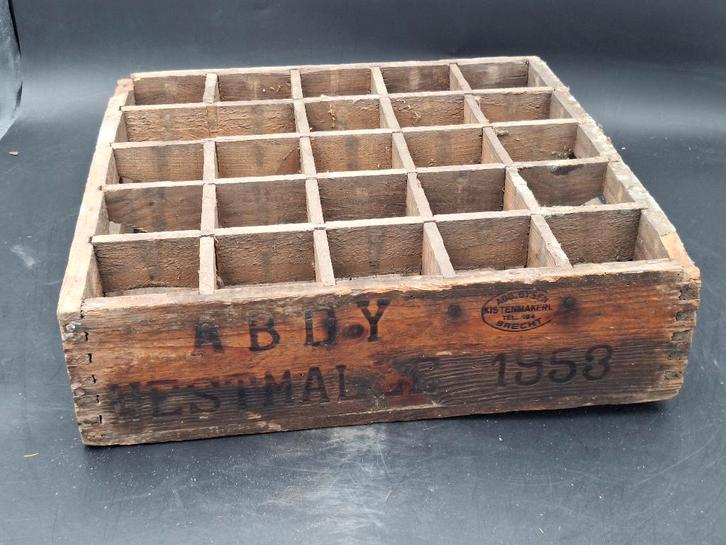 oude bierbak Abdij Westmalle, 1953, Antiquités & Art, Curiosités & Brocante, Enlèvement ou Envoi