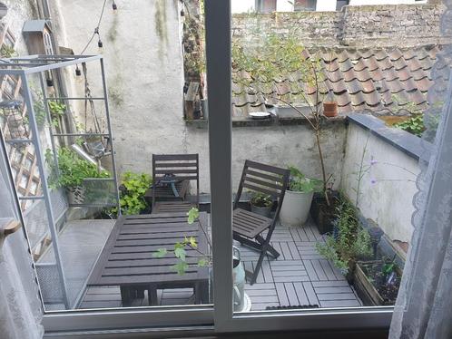 Tuinset Ikea, Tuin en Terras, Tuinsets en Loungesets, Gebruikt, Tuinset, Hout, 5 zitplaatsen, Bank, Eettafel, Stoel, Ophalen