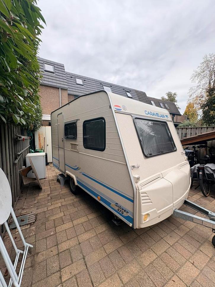 Koopje Caravelair uit 2001 met schade, Caravans en Kamperen, Caravanaccessoires, Gebruikt, Ophalen