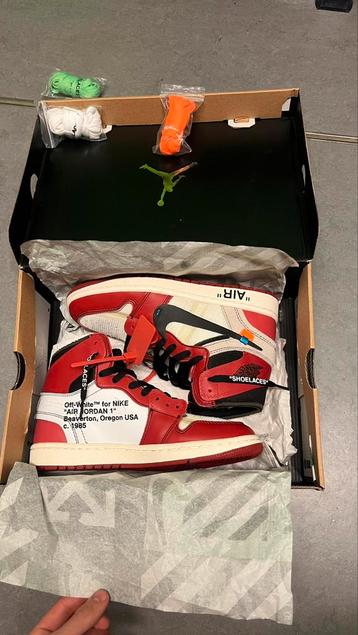 Jordan 1 off white Chicago, Kleding | Heren, Schoenen, Ophalen, Nieuw