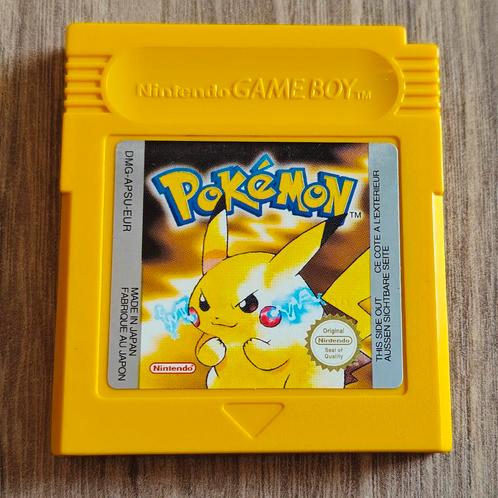 Pokemon yellow (Nintendo gameboy), Games en Spelcomputers, Games | Nintendo Game Boy, Zo goed als nieuw, Ophalen of Verzenden