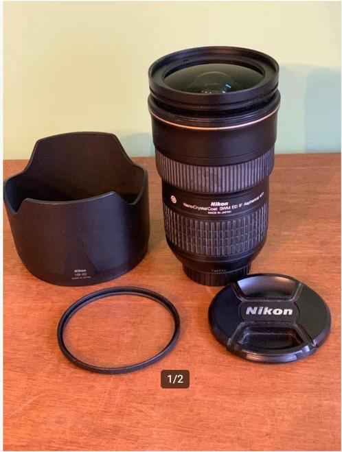 Nikon AF-S 24-70mm F/2.8G ED nano incl UV-filter & zonnekap, Audio, Tv en Foto, Foto | Lenzen en Objectieven, Zo goed als nieuw