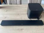 Bose soundbar 500 + Bose subwoofer 500, Comme neuf, Enlèvement, Avec subwoofer intégré