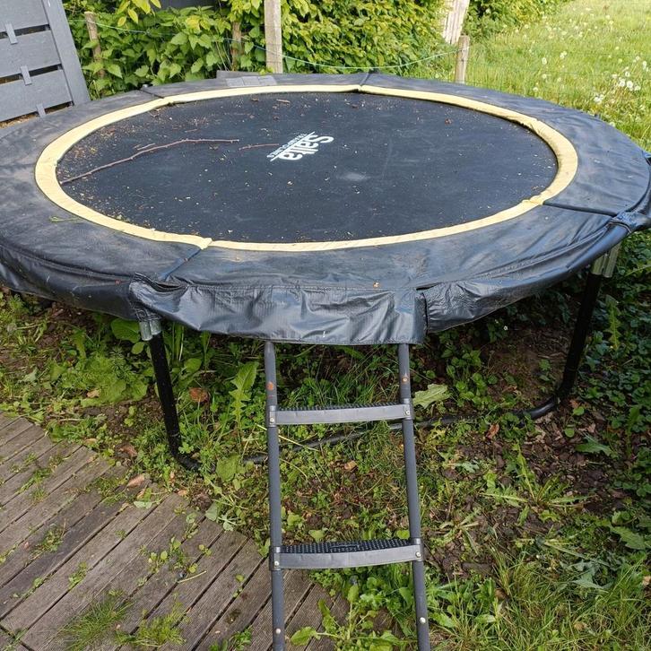 Salta trampoline 250cm, Kinderen en Baby's, Speelgoed | Buiten | Trampolines, Zo goed als nieuw, Ophalen