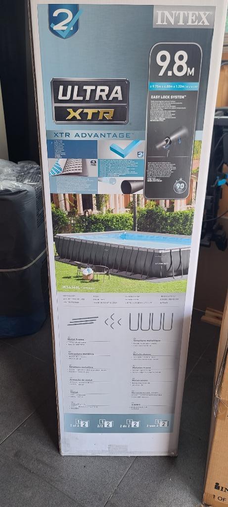 Piscine tubulaire, Tuin en Terras, Zwembaden, Nieuw, Opzetzwembad, 120 cm of meer, 400 cm of meer, 300 cm of meer, Rechthoekig