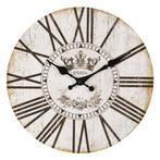 Wandklok ‘Station’ (nieuw), Ophalen of Verzenden, Nieuw, Analoog, Wandklok