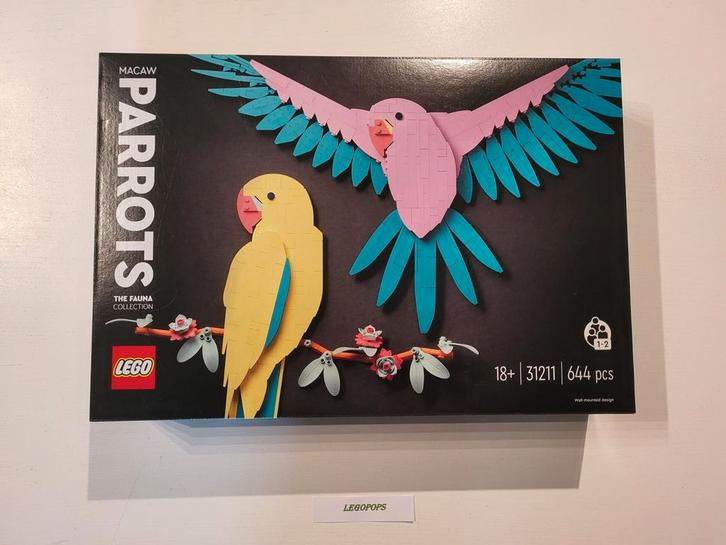Lego - 31211 - Kleurrijke papegaaien - NIEUW - SEALED, Kinderen en Baby's, Speelgoed | Duplo en Lego, Nieuw, Lego, Ophalen of Verzenden