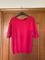 Roze bloes in fijne tricot korte mouwe Terre Bleue, maat 38, Kleding | Dames, Blouses en Tunieken, Maat 38/40 (M), Terre Bleue
