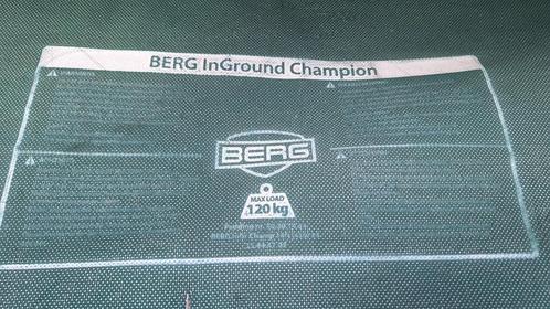 Trampoline Berg Inground Champion (4m30), Kinderen en Baby's, Speelgoed | Buiten | Trampolines, Gebruikt, Ophalen