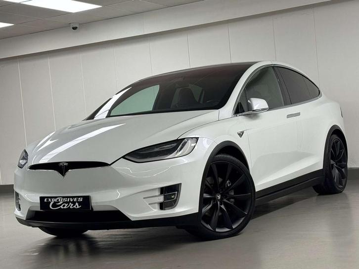 Tesla Model X 100 kWh DUAL MOTOR 6 PLACES FULL OPTIONS, Auto's, Tesla, Bedrijf, Te koop, Model X, 360° camera, ABS, Achteruitrijcamera