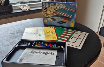50 spellen in 1 doos verzameldoos spellendoos beschikbaar voor biedingen