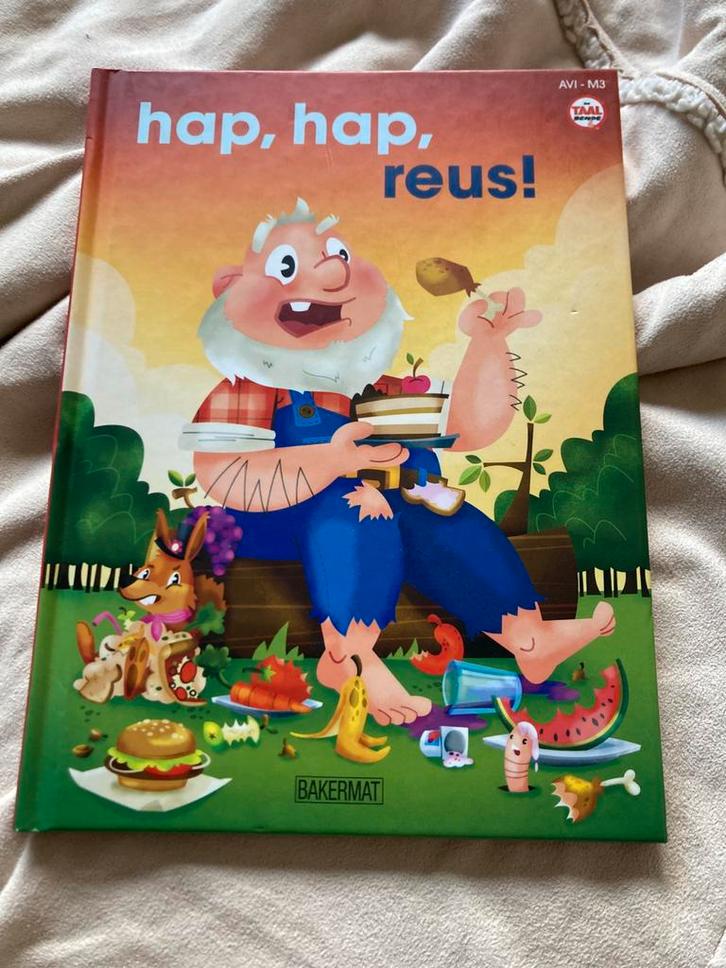 Emy Geyskens - Hap, hap, reus!, Boeken, Kinderboeken | Jeugd | onder 10 jaar, Verzenden