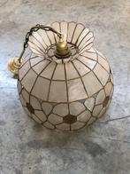 Vintage luster/lamp, Gebruikt, Beige, Ophalen of Verzenden, Vintage