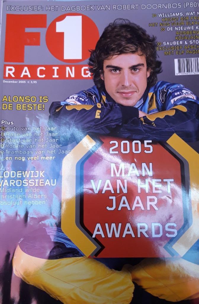F1  RACING magazines 2005 en 2006, Boeken, Auto's | Folders en Tijdschriften, Zo goed als nieuw, Verzenden
